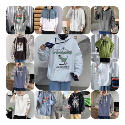 China Anti-Shrink Cotton Printed Customized Hoodie High Quality Printing Custom Logo Sweatshirts Men Heavyweight Oversized Plus Size Men's Hoodies for sale