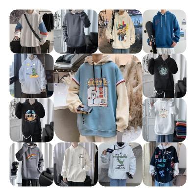 China Anti-wrinkle High Quality Fashion OEM Cotton OverSize Hoodie Man Blank crewneck Sweatshirts StreetWear Hoodies Custom Pullover for sale