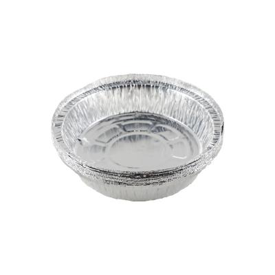 China Food 720ml 7 inch round aluminum foil disposable container for takeaway food catering for sale