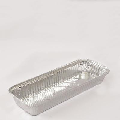 China Food Grade Eco - Friendly Wholesale Square Shape Thickened Aluminum Foil Container for sale