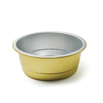 China Top Quality Food Grade Eco - Friendly Premium Colored Aluminum Foil Food Containers For Baking for sale