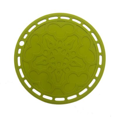 China Sustainable Product Place Mat Silicone Heat Insulation Hot Sale Durable Folding Anti-Slip Pad for sale