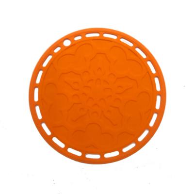 China Viable Cheap Price Kitchen Cartoon Silicone Oilproof Waterproof Mat Heat Insulation Pad for sale