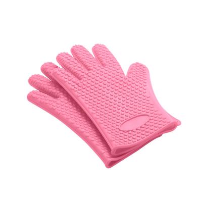 China Best Selling Baking Silicone Heat Resistant Oven Mitts Bakeware Heat Resistant Baking Mittss Kitchen Bakeware Factory Direct Sale for sale