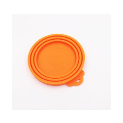 China Factory sales hot colorful eco-friendly silicone child jar reusable CANS noise can lids for sale