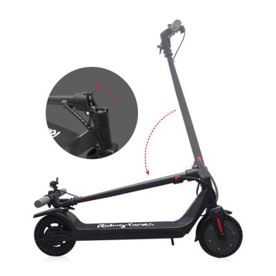 China EU Unisex Warehouse In Rgogo Q6 DDP 350W 10ah e Common Adult Foldable Electric Scooters Max Range 28-35km/h for sale