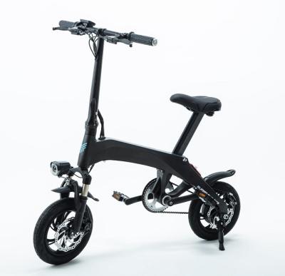 China Carbon fiber factory electro e bike 350W 14INCH T3s electric bicycle supply for sale