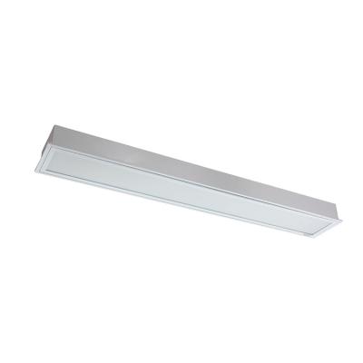 China Modern T5 Recessed Tube Light Fixtures Lighting LED Fluorescent Panel Light With Opal Acrylic Diffuser for sale