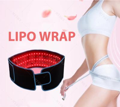 China Weight Loss Belly Stomach Wrap Red Light Osmotic Body Burning Wrap Cellulite Waist Fat Accelerate for sale