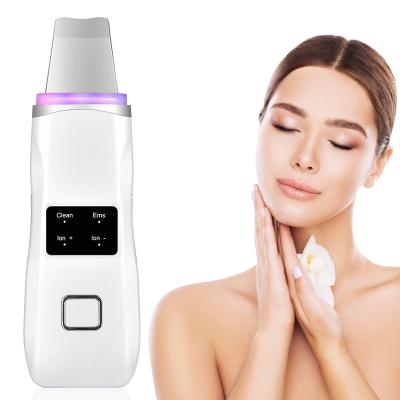 China DEEP CLEANSING Led Screen Skin Scrubber Machine Pore Cleaning Care Facial Lifting Cleansing Moisturizing Instrument Blackhead Remover Skin Care for sale