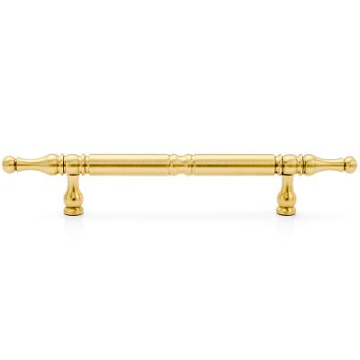 China Modern Brass Antique Gold Door Handle Cabinet Hardware Drawer Kitchen Wardrobe Hoone Luxury Furniture Handles Pull for sale