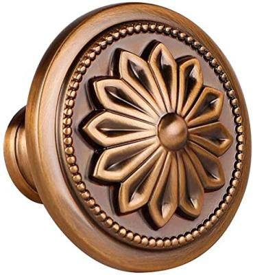 China Vintage Hoone New Arrival Moe Antique Vintage Cabinet Pulls Door Knob Furniture Handles For Cupboard Cabinet Drawer for sale