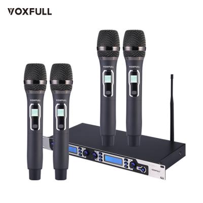 China Handheld Microphone Wireless Microphone for Broadcasting Communication Video Recording UHF Handheld Microphone for sale