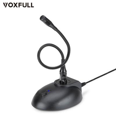 China Noise Canceling Omnidirectional Condenser Professional Table Microphone Gooseneck Height Sensitivity USB Desktop Conference Microphone for Meeting Room for sale