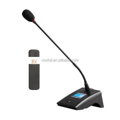 China Voxfull best price professional desktop microphone gooseneck microphone wireless microphone MIC gooseneck to meet speech for sale