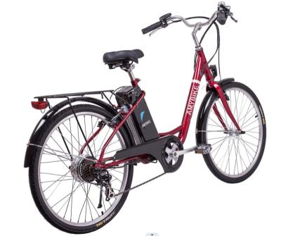 China Rear Steel Motor-Drive 36V 350W Electric Electric City Ebike BIKE for sale