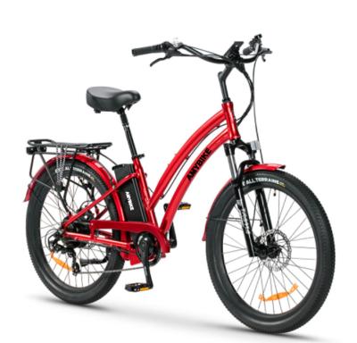 China Aluminum Alloy Ebike Rear Motor-drive 48V 500W City BIKE 26*2.35 Tire Electric Electric Bike Amybike AMY ELECTRIC BIKE for sale