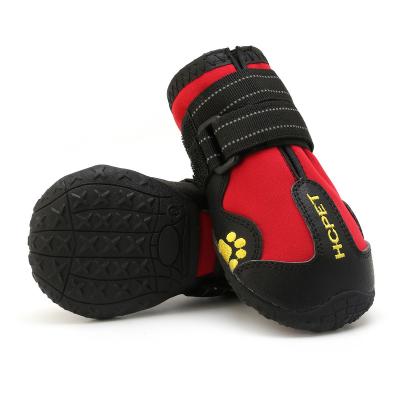 China New pet shoes rain boots dog shoes factory direct sales non-slip wear-resistant waterproof viable dog shoes wholesale customizable for sale