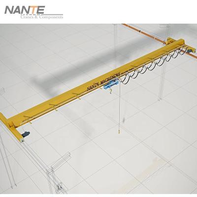 China Bridge Crane DIN Standard Approved Single Girder Overhead Lifting Cranes for sale