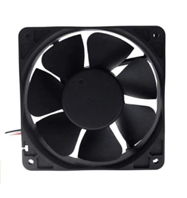 China Hotels 120x120x38mm PMW 12038 Server Computer Fan DC12V 24V AC 120V 220V Axial Fan Fan for sale