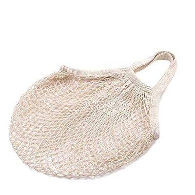 China Hot Sale Reusable Handwoven Mesh Bag Handmade Woven Tote Bag Environmentally Friendly Cotton Macrame Fruit Vegetable Grocery Bag Eco Friendly for sale