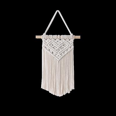 China 100% 100% Hot Sales Art Home Decor Hotel Wedding Macrame Wall Hanging Cotton Rope Tapestry BohemianMinitype Handwoven Style Handmade Woven Wall for sale