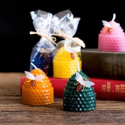 China Birthdays Beeswax Candle Candle Packaging Supplies Small Candle 100% Pure Natural for sale