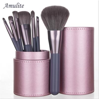 China Angular Blush Classic Cheap 7pcs Private Label Wholesale Makeup Colorful Foundation Brushes Logo Make Up Brush Set Professional Custom for sale