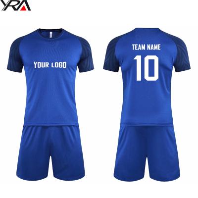 China 2020 High Quality Blue White Red Quick Dry New Custom Customized OEM Soccer Jersey Wholesale White for sale