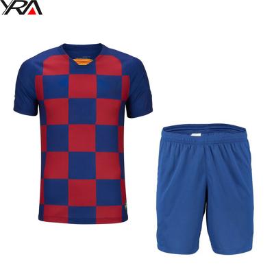 China 2020 Wholesale Custom Cheap Wholesale Custom Soccer Jerseys Mens Boys Mens Blank Soccer Jerseys Full for sale