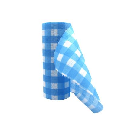 China Amazon Viable Hot Selling Wholesale Free Sample Plaid Germany Household Cloth Roll Cleaning Cloth for sale