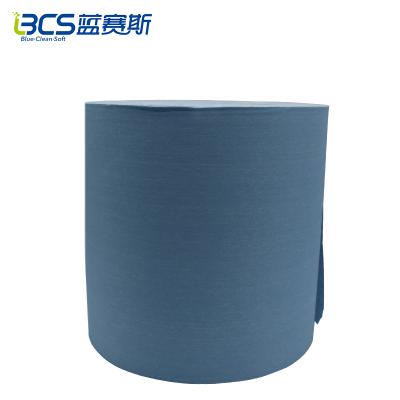 China 55% Polyester Viable Wood Pulp 45% Industrial Nonwoven Cleaning Cloth Dry Run for sale