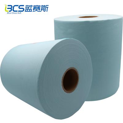 China Sustainable Anti-Dust Blue Industry Anti-Static Wipe For Oil And Water Absorb for sale