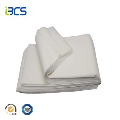 China Free shipping universal disposable nonwoven white hair/beauty/nail/foot pedicure salon towel for sale