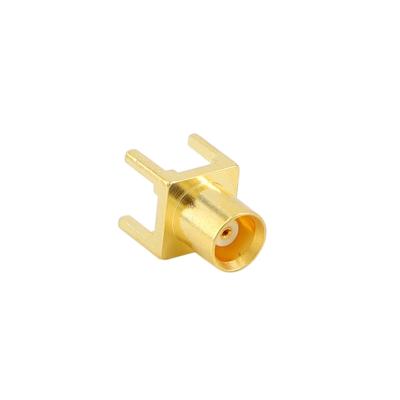 China RF Coaxial Connector MCX Female Jack For PCB Mount for sale