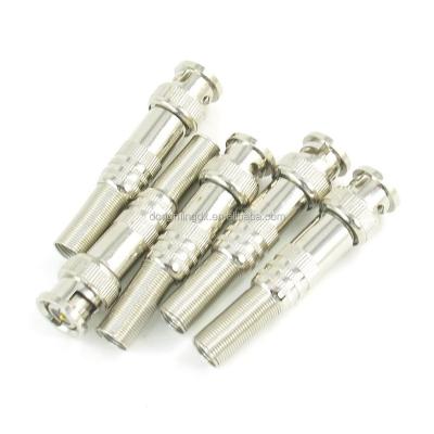 China RF Spring BNC Male Plug RF Connector For Coaxial Cable for sale