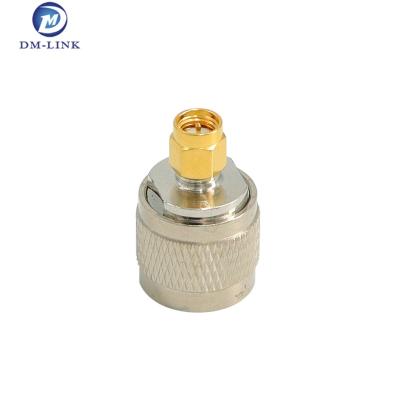 China RF N Male Plug To Straight SMA Male RF Coaxial Plug Adapter for sale