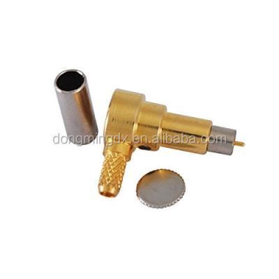 China MS156 MCC RF Plug With Male Center Pin In Test Probe RF Right Angle Connector Crimp For RG316 RG174 100 Coaxial Cable for sale