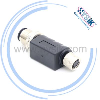 China Automotive M8 / M12 3 Pin 4 Pin Female To Male Adapter Sensor Connector for sale