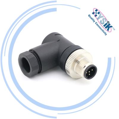 China Automotive M12 Right Angle 17H ​​Male 5pin Assembly Connector SACC-M12MR- 1424651 for sale