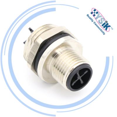 China Automotive Power Adapter 4 Pin DC AC DC M12 S Series Binder Terminal 814 Connector for sale