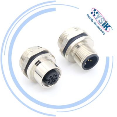 China NMEA 2000 or DeviceNet network. NMEA 2000 Installations Through Panel Wire Water Tight Bulkhead Male Connector for sale