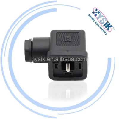 China Solenoid Switch Valve DIN43650 A Hydraulic Code DIN Power Connector Magnetic Solenoid Valve Connector for sale