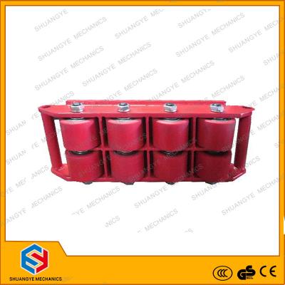 China Logistics Centers Loading Trolley / China Manual Cargo Troley Movable Skates for sale