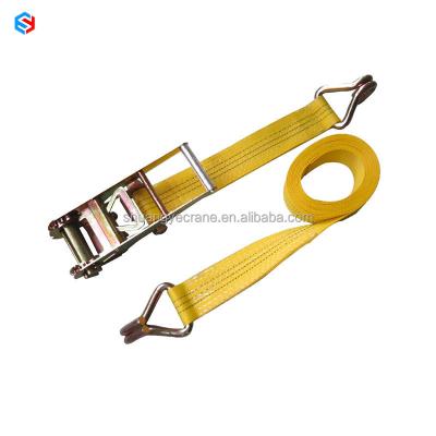 China Netting Cargo Lashing Strap Ratchet Lashing Strap Slackline Strap Ties Tie Down Straps for sale