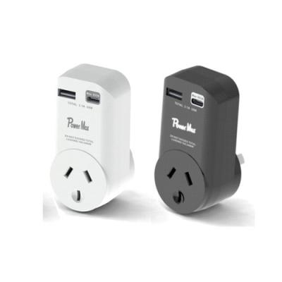 China Multi Plug SAA Australian Standard Travel Adapter With USB Port Powerboard for sale