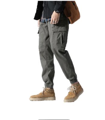 China Spring High Quality Fashion Hot Sale Loose Multi Pockets Plus Size Outdoor Sports Trousers Camping Casual Cargo Pants Men for sale