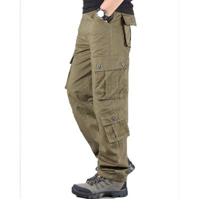 China 2022 Spring Autumn QUICK DRY Multi Pockets Fashion Loose Outdoor Casual Pants Plus Size Cargo Pants For Men Trousers for sale