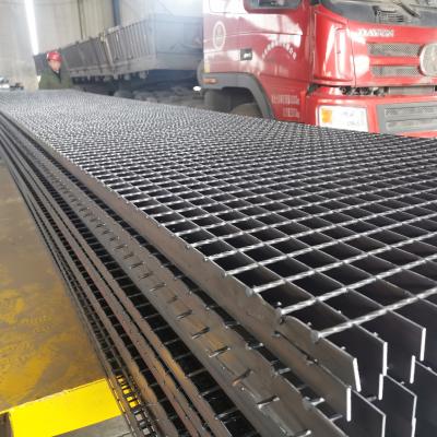 China Ungalvanized Industrial Customizable Original Non Slip Steel Gangway Grating For Singapore for sale