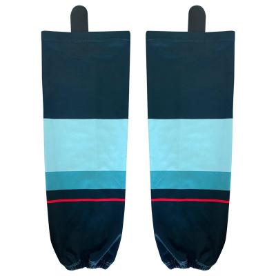 China Custom Professional Team Wear Custom Color Ice Hockey Socks Sweat-Wicking Ice Hockey Socks For Youth Adult for sale